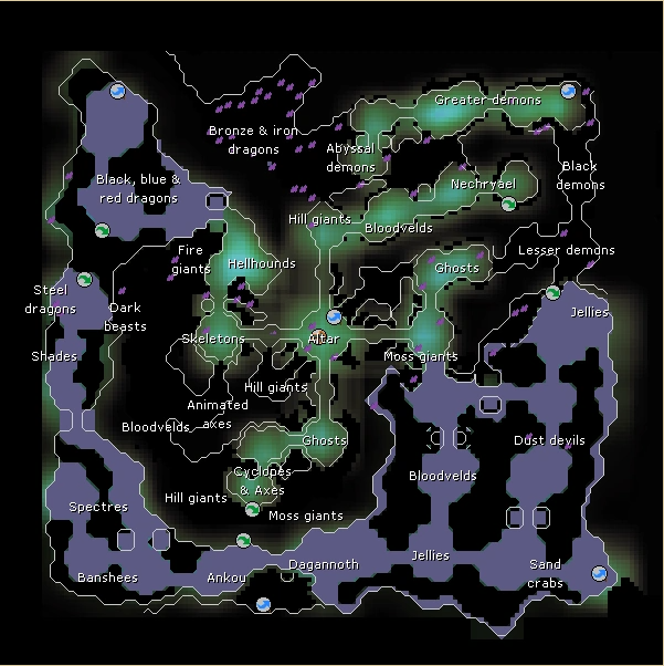 Catacomb Of Kourend Map Guides Runex The Best Economy Rsps